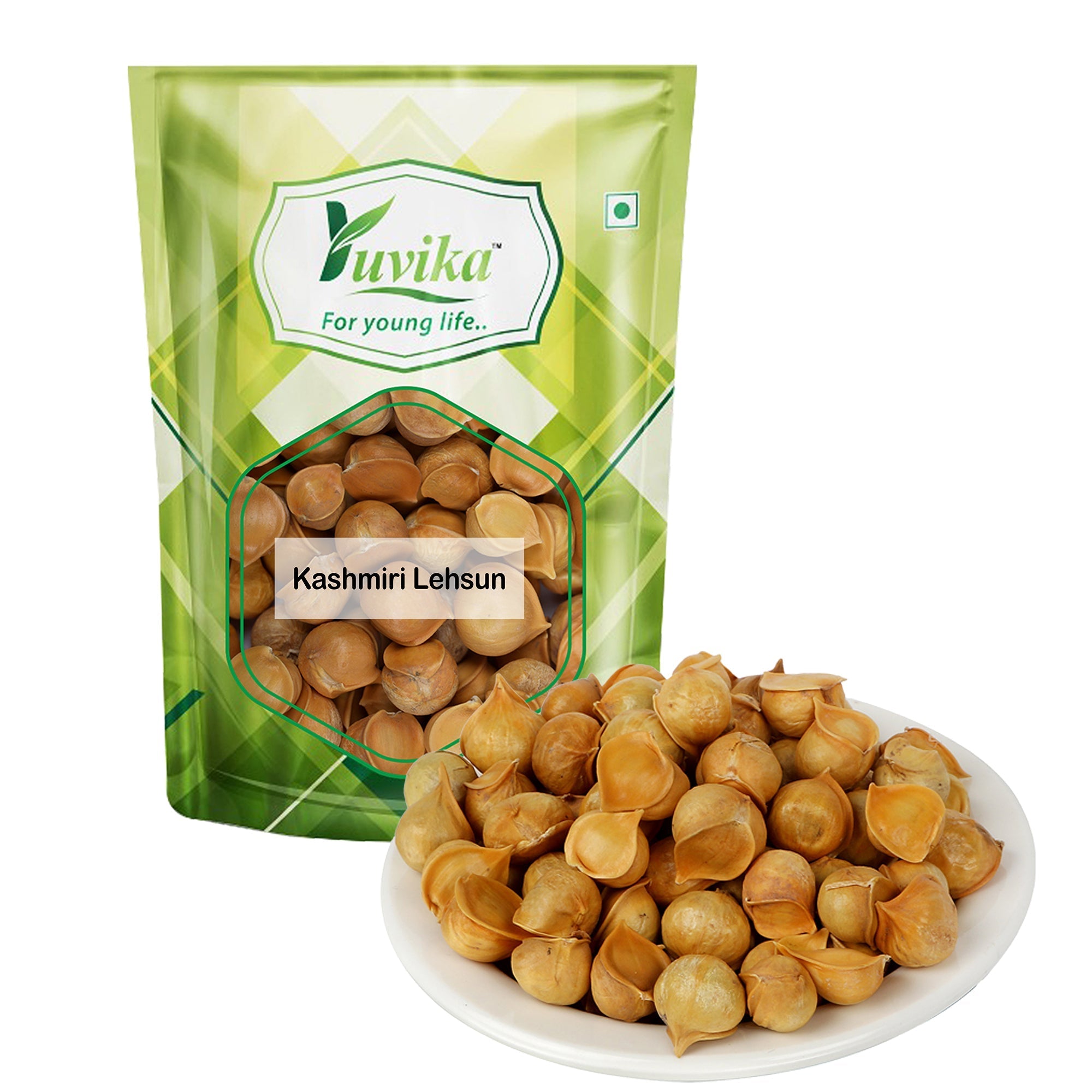 Yuvika Kashmiri Lehsun / Snow Mountain Garlic / Allium sativum -50 grams