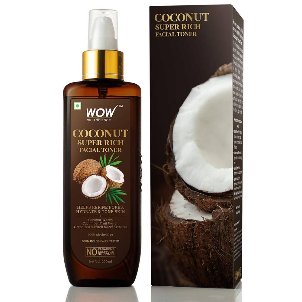 Wow Skin Science Coconut Super Rich Facial Toner - 200 ml