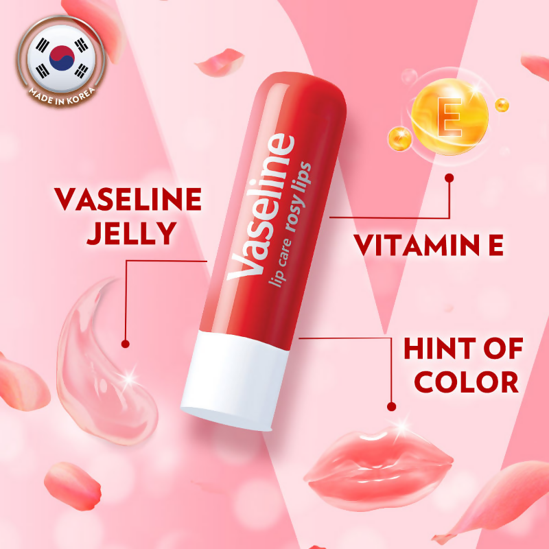 Vaseline Lip Care Lip Balm Stick - Rosy Lips