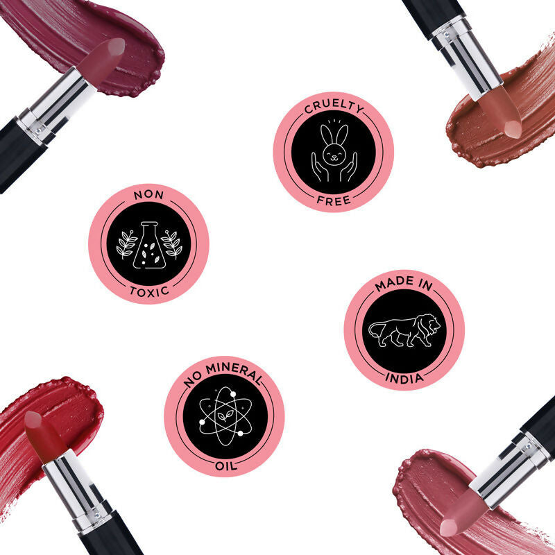 Bella Vita Organic Comfort Matte Bullet Lipstick - Naughty Nude