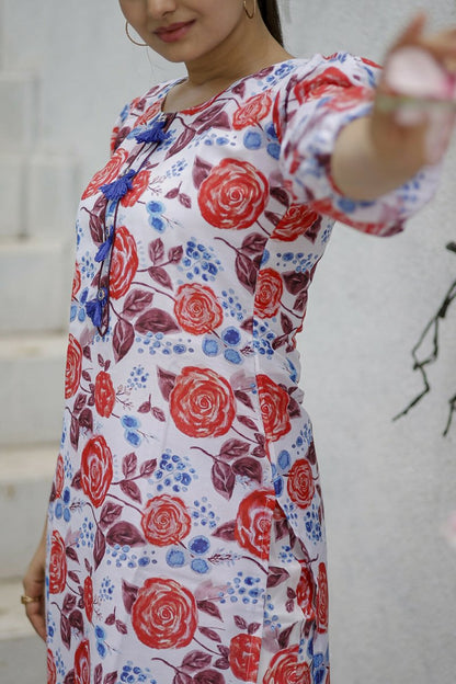 Aayaa Pure Muslin printed Multi Co-Ord Set - Multi Color
