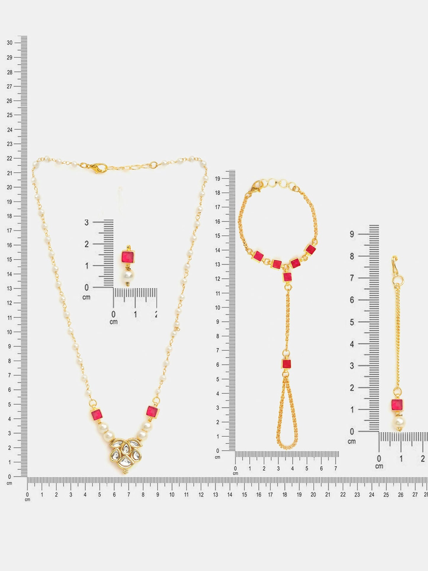 Ruby Raang Dua 4-Piece Jewelry Set