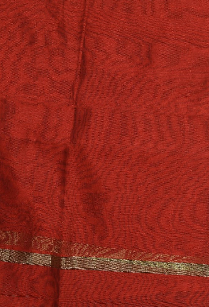 Mominos Fashion Maroon Banarsi Piping Dupatta
