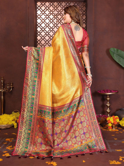 Anaita Banarasi Tissue Silk Saree