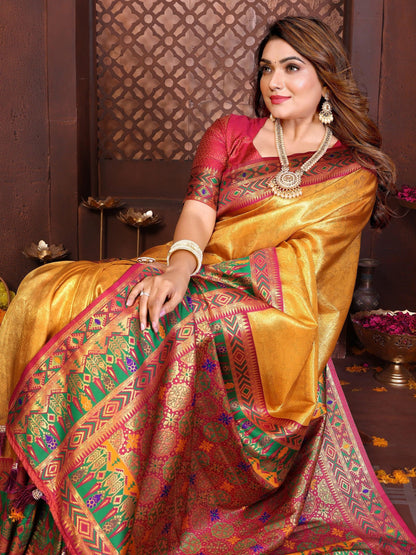 Anaita Banarasi Tissue Silk Saree