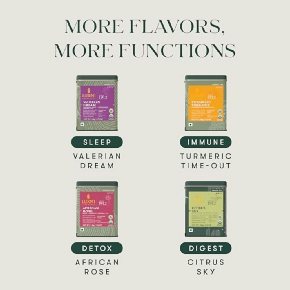 Luxmi Estates Astounding Ashwagandha – Certified Organic Herbal Infusion
