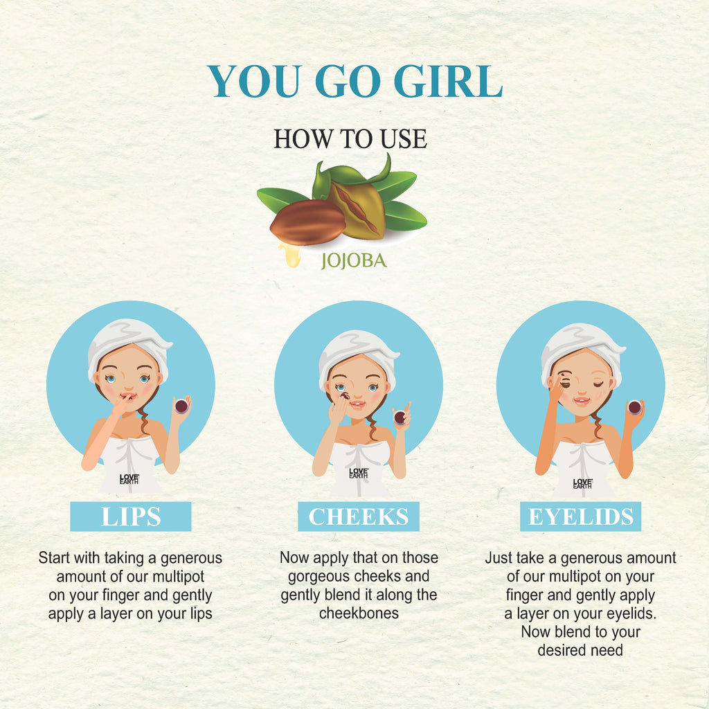 Love Earth You Go Girl Lip And Cheek Tint - 8 gms