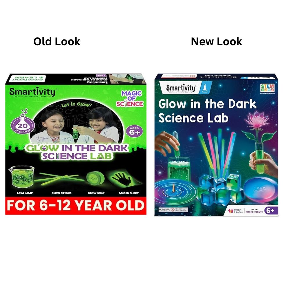 Smartivity Glow Magic Science Experiment Kit for Kids Birthday Gifts for Boys & Girls