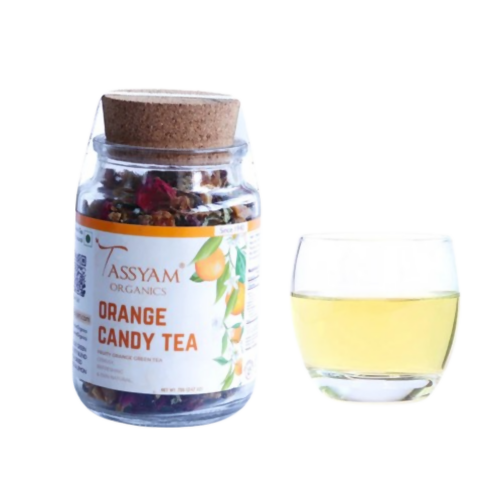 Tassyam Organics Orange Candy Green Tea