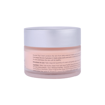 Ayuveer Day Cream With Shea Butter, Green Tea & Pomegranate