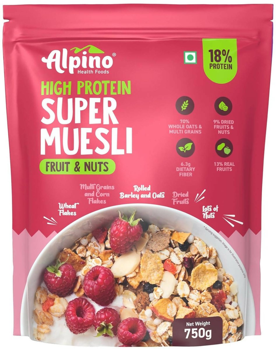 Alpino High Protein Super Muesli Fruit & Nuts