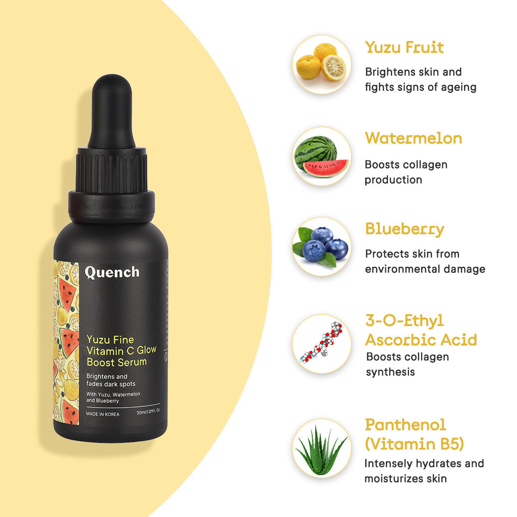 Quench Glow Boost Serum with Yuzu Vitamin C - 30 ml