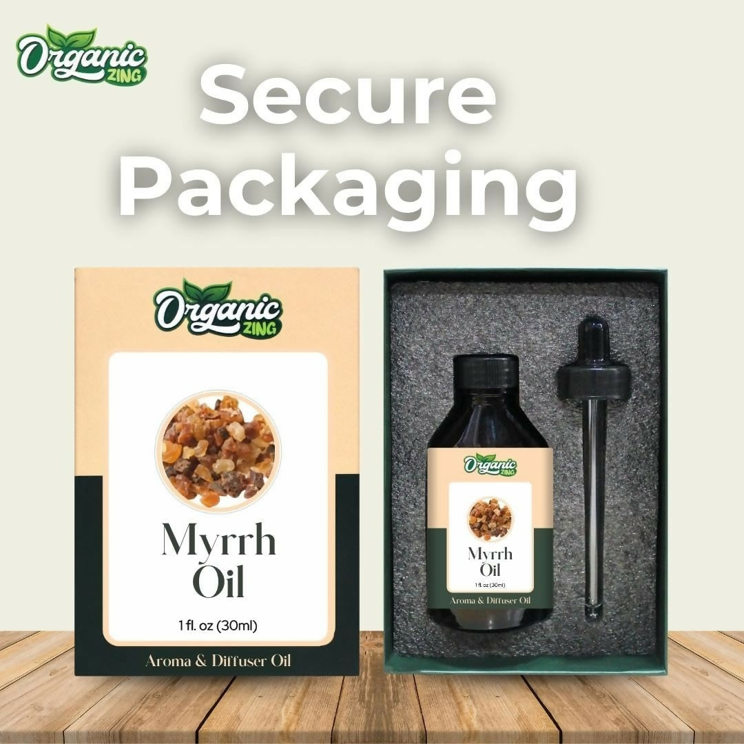 Organic Zing Myrrh Aroma & Diffuser Oil for Festive Season