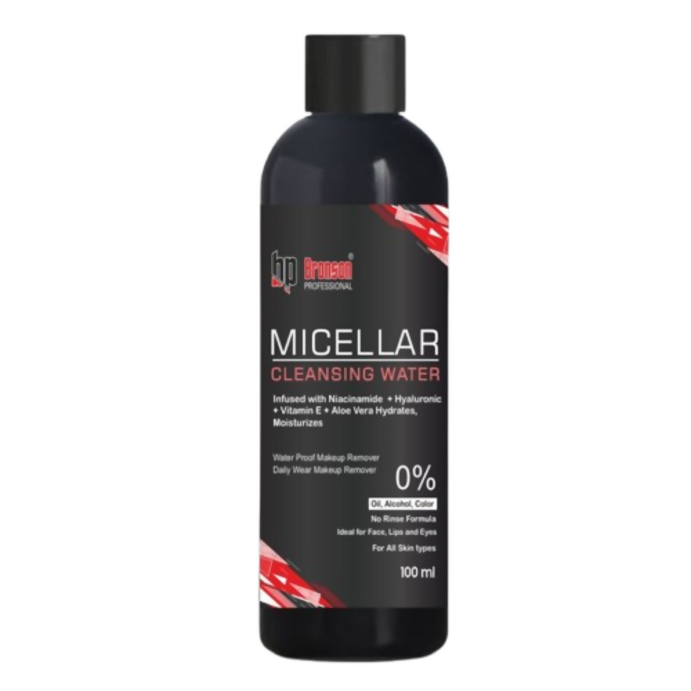Bronson Professional Micellar Cleansing Water infused with Niacinamide & Hyaluronic Acid Makeup Cleanser