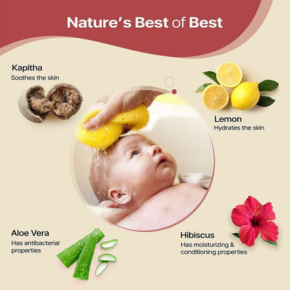 Herby Angel Ultra Gentle Body Cleanser for Babies and Kids