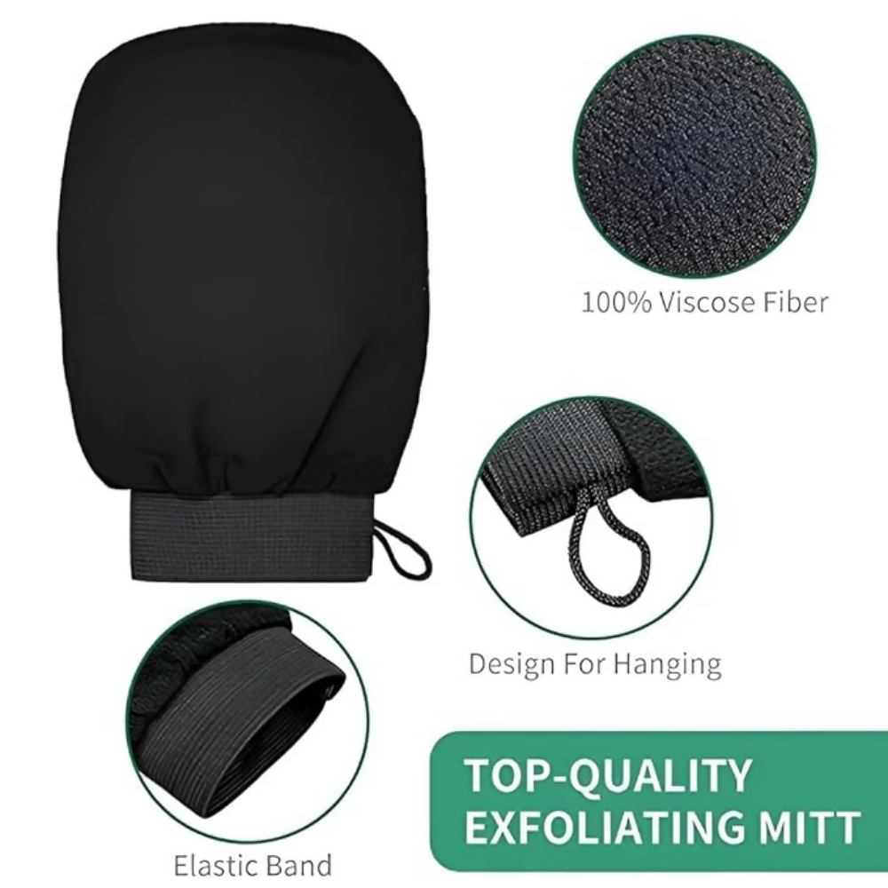 Bronson Professional Exfoliating Bath Glove Body Scrubber Mitt Loofah
