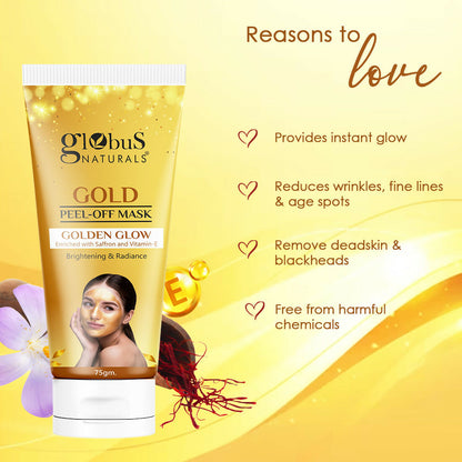Globus Naturals Gold Peel Off Mask