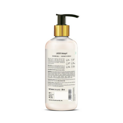 Layerr Wottagirl Coconut & Vanilla Shower Gel