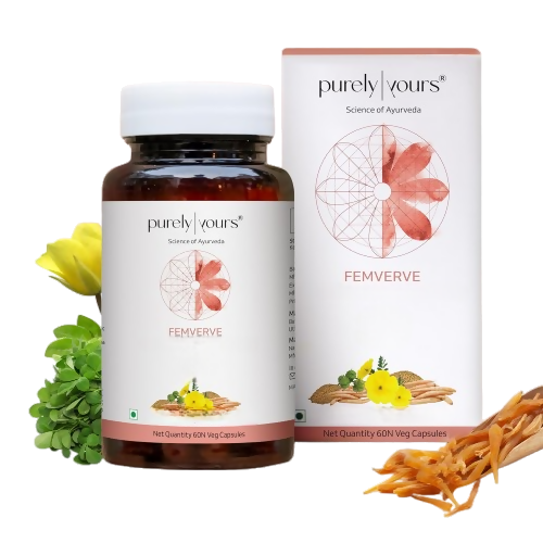 Purely Yours Femverve Capsules with Shatavari & Gokshura