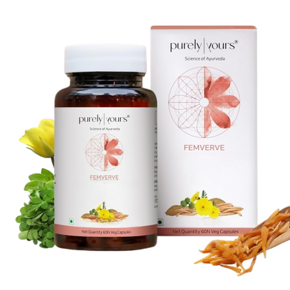 Purely Yours Femverve Capsules with Shatavari & Gokshura