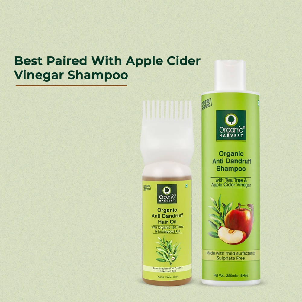 Organic Harvest Organic Anti Dandruff Hair Oil - 150 ml