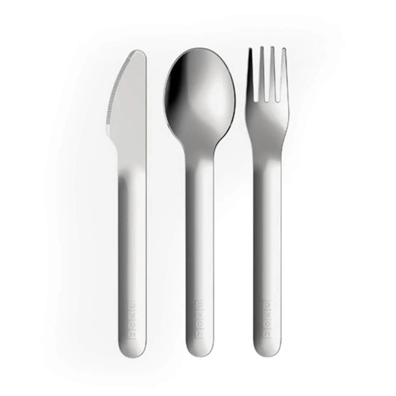 Kitty Kids Pocket Stainless Steel Cutlery with Pink Travel Case