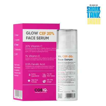 Cos-IQ Vitamin CEF-20% Face Serum