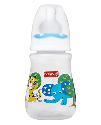 Babyhug Drop Anti Colic Sterilizable Feeding Bottle Blue