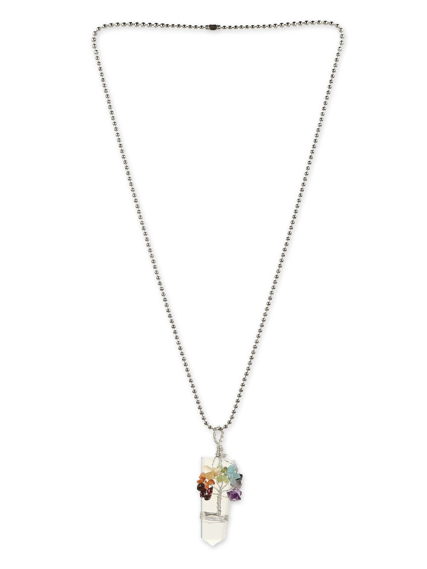 Women's Silver-Plated Chain - Ruby Raang