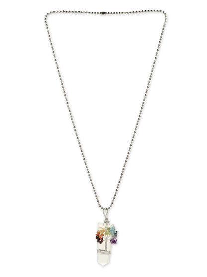 Women's Silver-Plated Chain - Ruby Raang