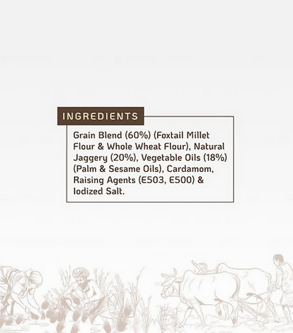 Vasudha Nurtured By Nature Little Millet Cookies