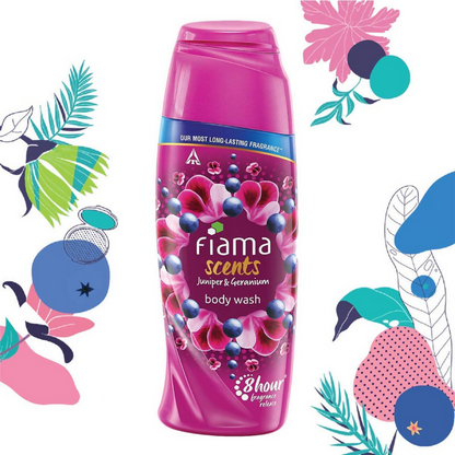 Fiama Scents Juniper & Geranium Body Wash
