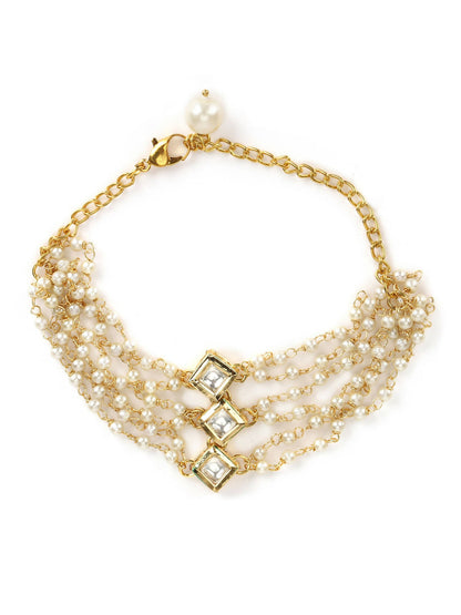 Women's White Bracelet - Ruby Raang