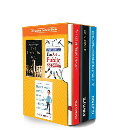 Personality Development for Business Management Books Set of 3| Success In Selling, Leaders, The Art of Public Speaking