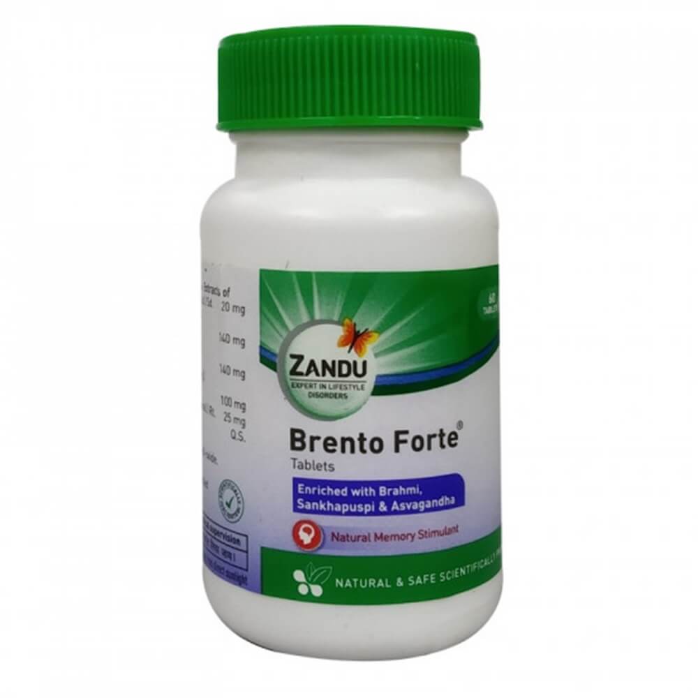 Zandu Brento Forte Tablet - 60 Tabs