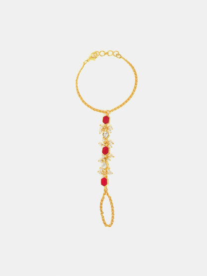 Ruby Raang Laal Noor Haath Phool