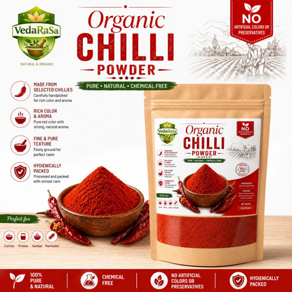 VedaRasa Organic Chilli Powder
