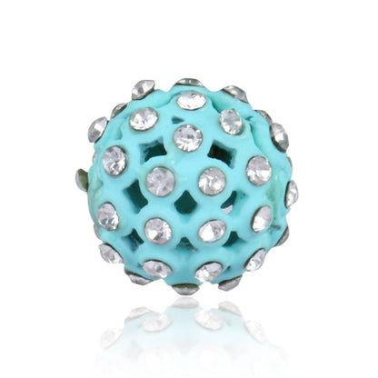 Trendoo Jewelry Gold-Polished Stylish Blue Studs