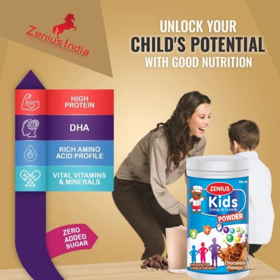 Zenius India Kids Protein Powder - 500 gms