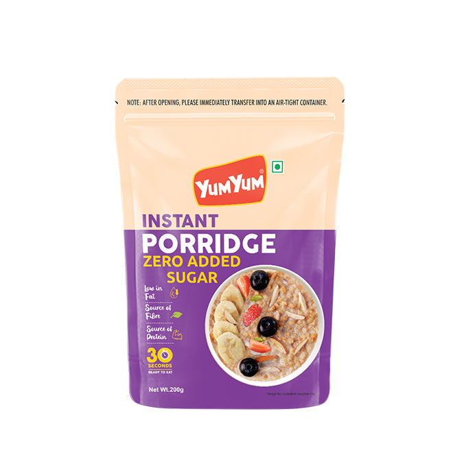 Yum Yum Instant Zero Added Sugar Porridge Pouch