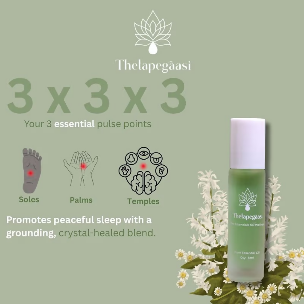 Thetapegaasi Insomnia Pure Essential Oil Roll-On