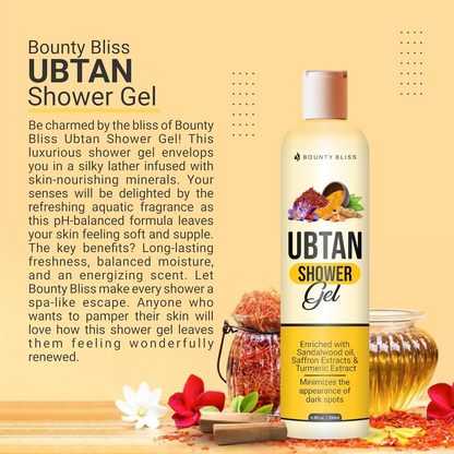 Bounty Bliss Ubtan Shower Gel - Nourishing Natural Cleanser