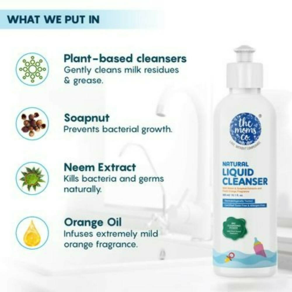 The Moms Co Natural Liquid Cleanser