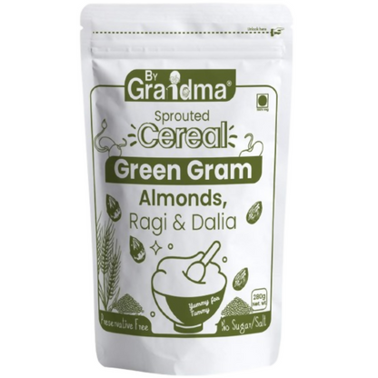 By Grandma Veggies & Nuts – Sprouted Cereal Green Gram, Almond, Ragi and Dalia