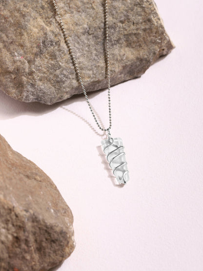Women's Silver-Plated Chain - Ruby Raang
