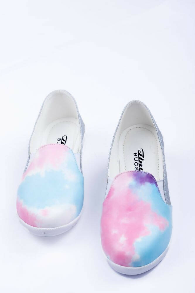 Tiny Bugs Girls Multi Color Prited Flat Casual Wear Ballerinas - Multi Color