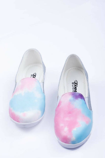 Tiny Bugs Girls Multi Color Prited Flat Casual Wear Ballerinas - Multi Color