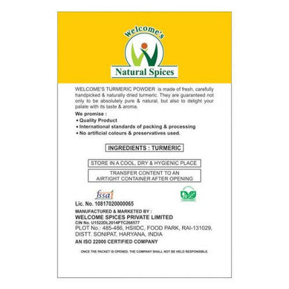 Welcome’s Natural Spices Turmeric Powder