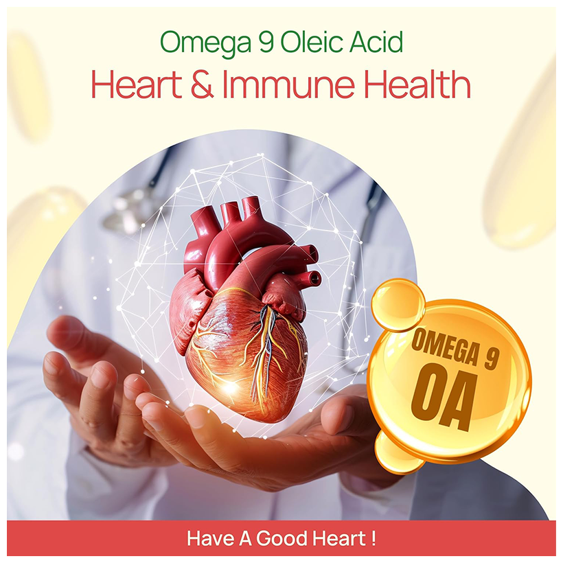 Bliss Welness Heart, Brain & Skin Health Penta Omega Veg Softgel