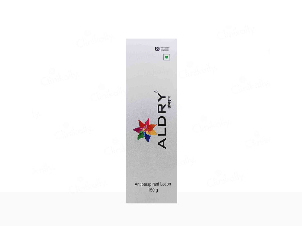 Torrent Pharma Aldry - Bottle of Antiperspirant Lotion - 150 gms